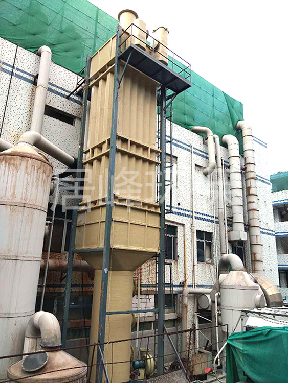 深圳某金属有限公司硫酸雾处理工程完工